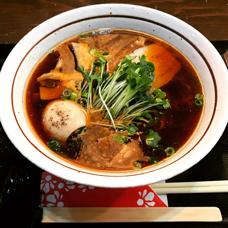 味玉醤油らーめん(ほおずきや )