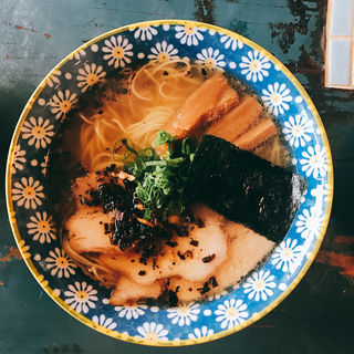 塩焦がしネギラーメン(大)(カミカゼ)
