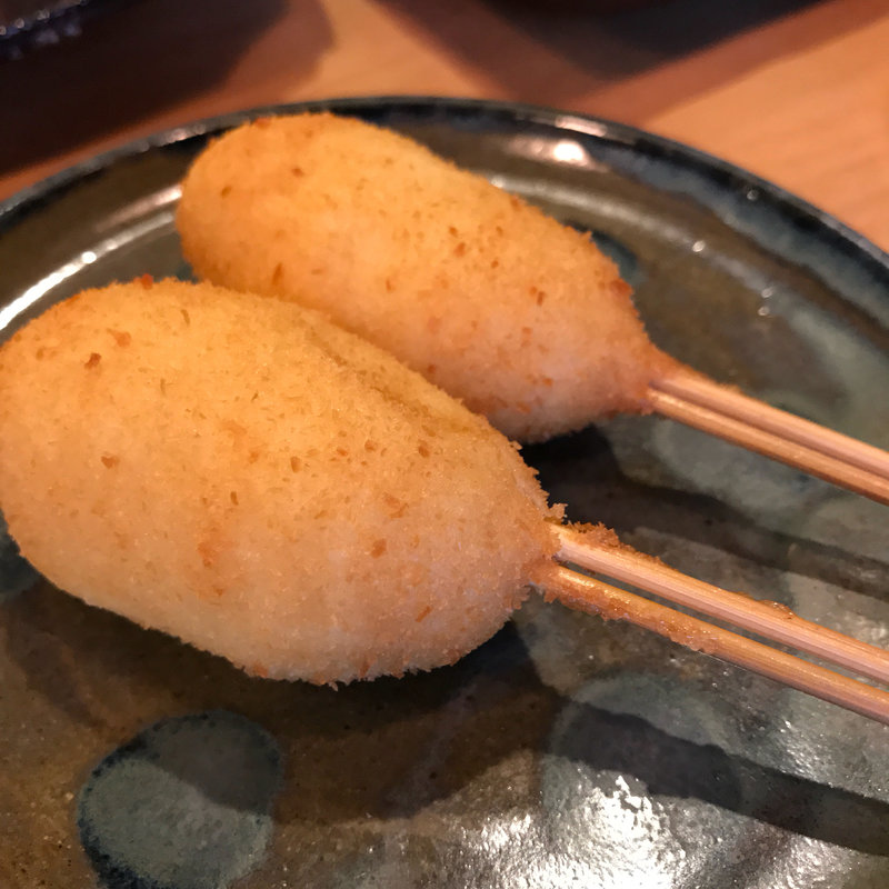 カボチャのコロッケ串(焼き鳥の軍ぞう )