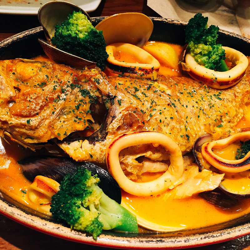 ノドグロのブイヤベース(びすとろUOKINはなれ)