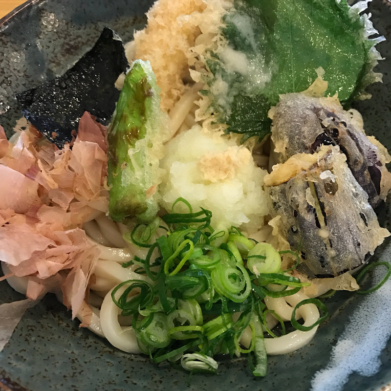 天おろしぶっかけうどん(うどん よつ葉)