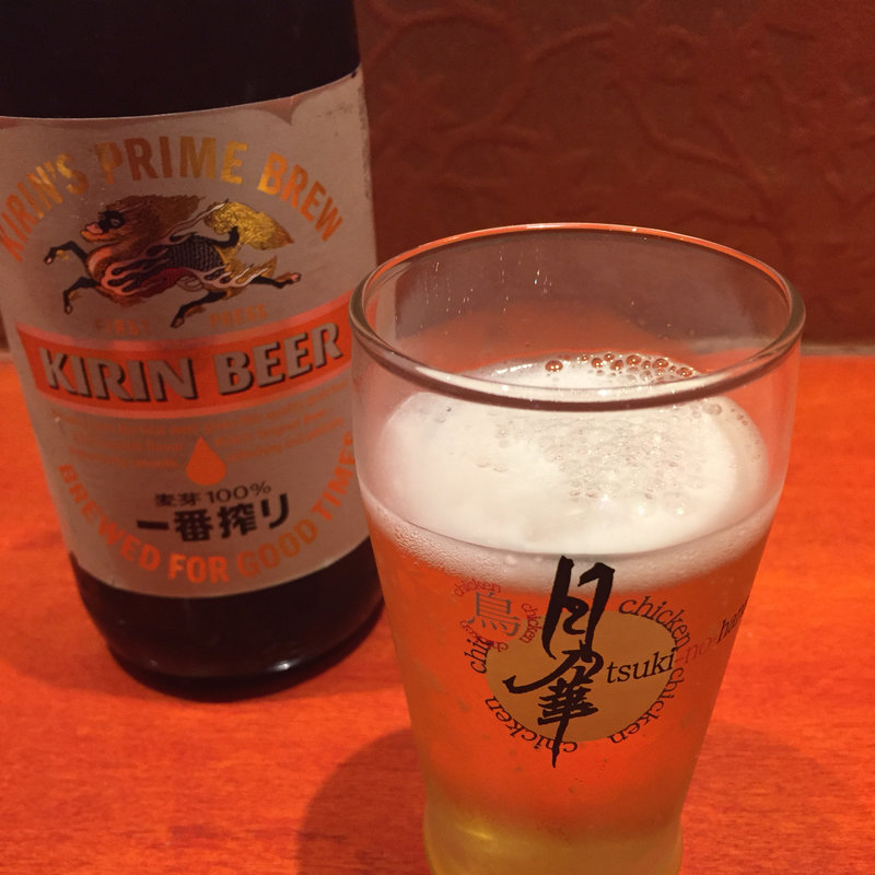 瓶ビール(月の華)