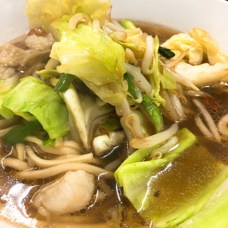 モツちゃんぽん(九州ちゃんぽん　日の出屋)