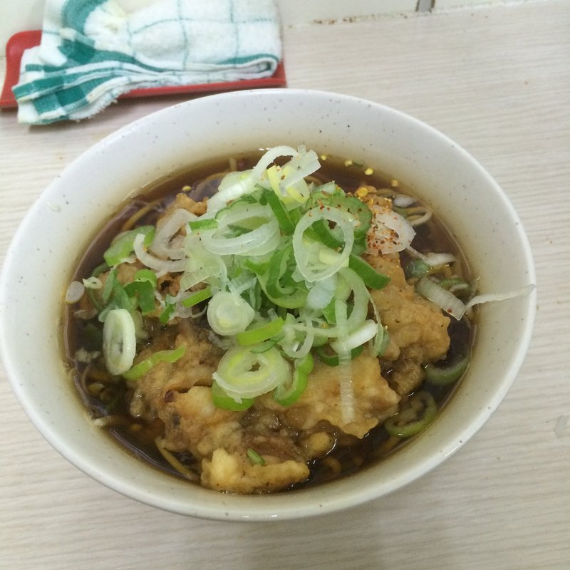 ジャンボイカゲソそば(一由そば )