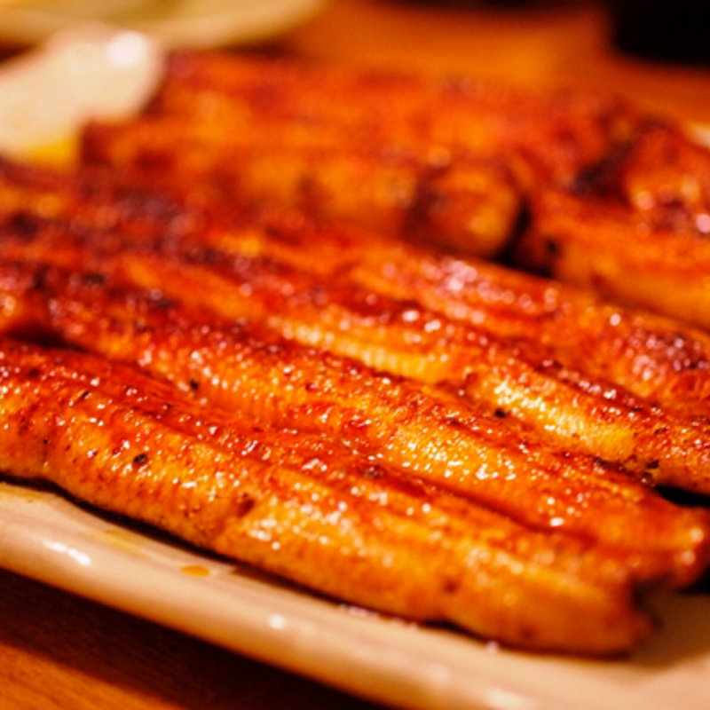 養殖の蒲焼き(かぶと )