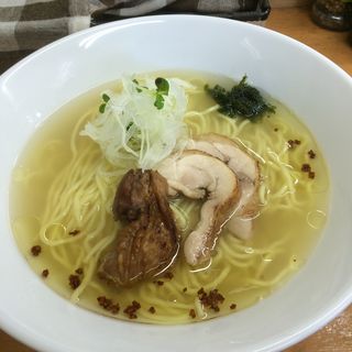 鶏塩ラーメン(富白)