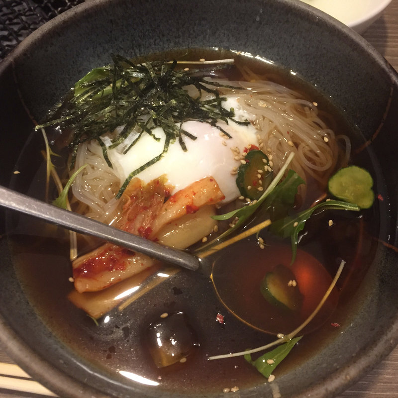 冷麺(上野 焼肉板門店)