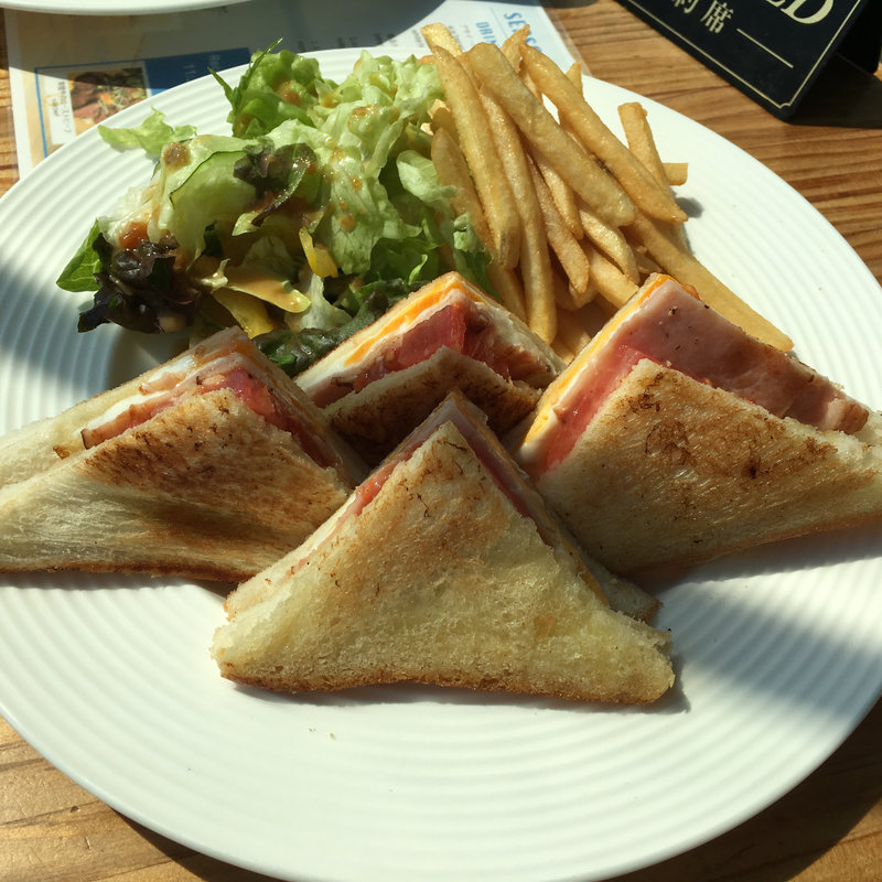 クラブハウスサンド(シーバーズカフェ （SEA BiRDS CAFE）)