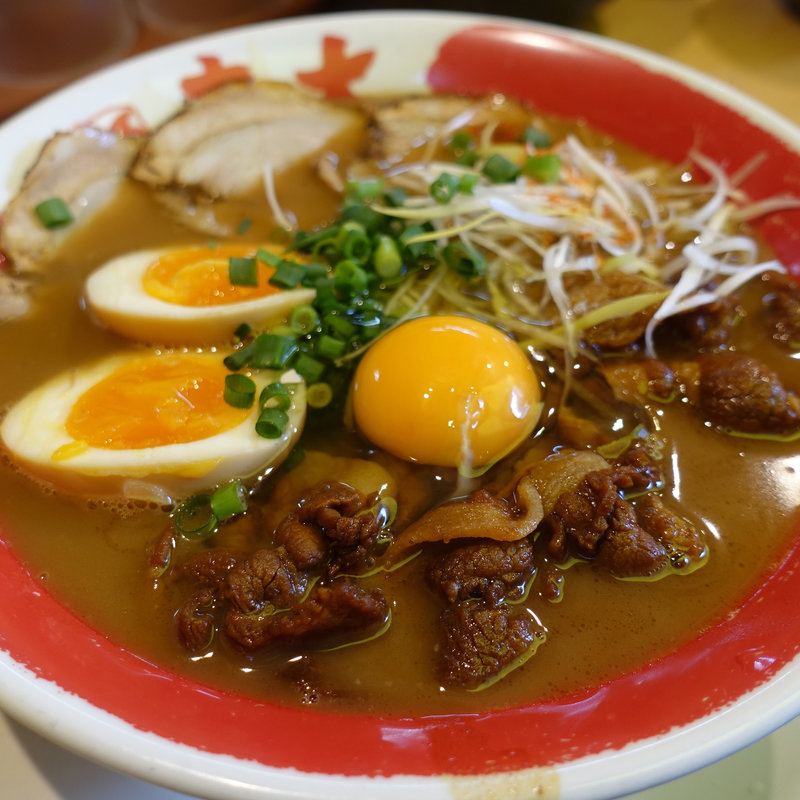 チャーシュー麺味玉入り(ラーメン東大　道頓堀店)