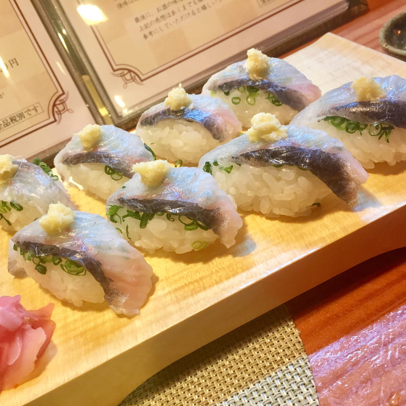 うなぎにぎり鮨(はま蔵)