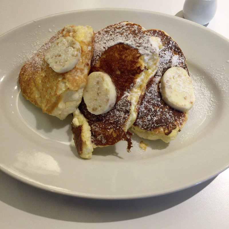 パンケーキ(リコッタチーズ)(シュバルカフェ)