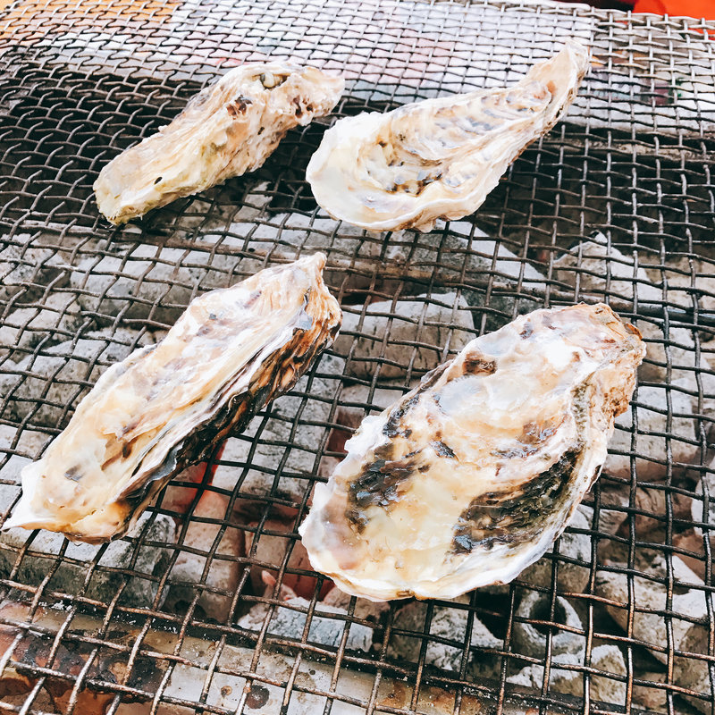 牡蠣 一盛り(牡蠣小屋大黒丸)