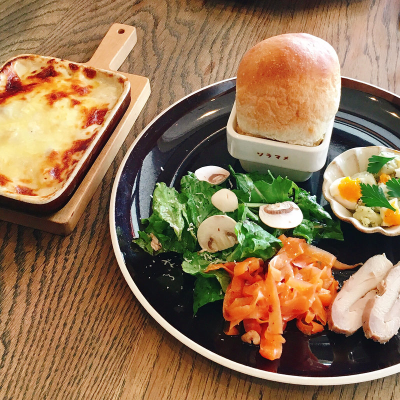 マカロニグラタン(ソボカイ食堂)