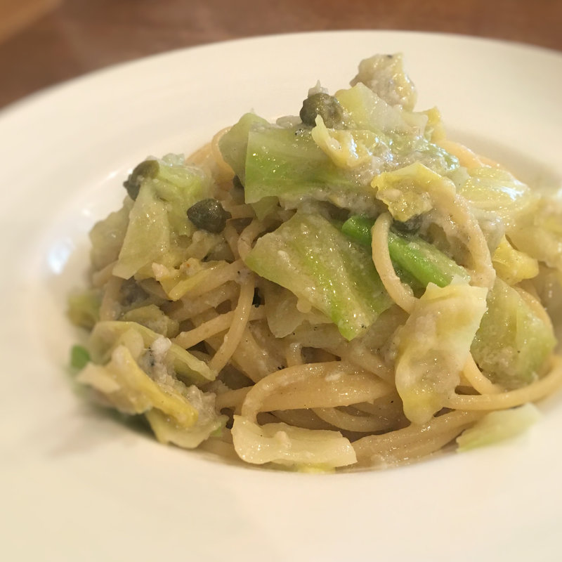 春キャベツとしらすのパスタ(Sando Sando (さんどさんど))