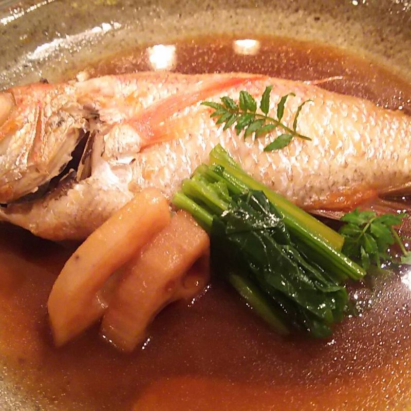 のどぐろ煮付け(小)(俺の割烹 銀座本店)