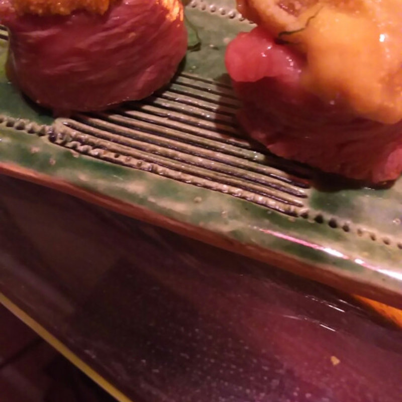 ウニ肉巻き(MOSS Dining Bar )