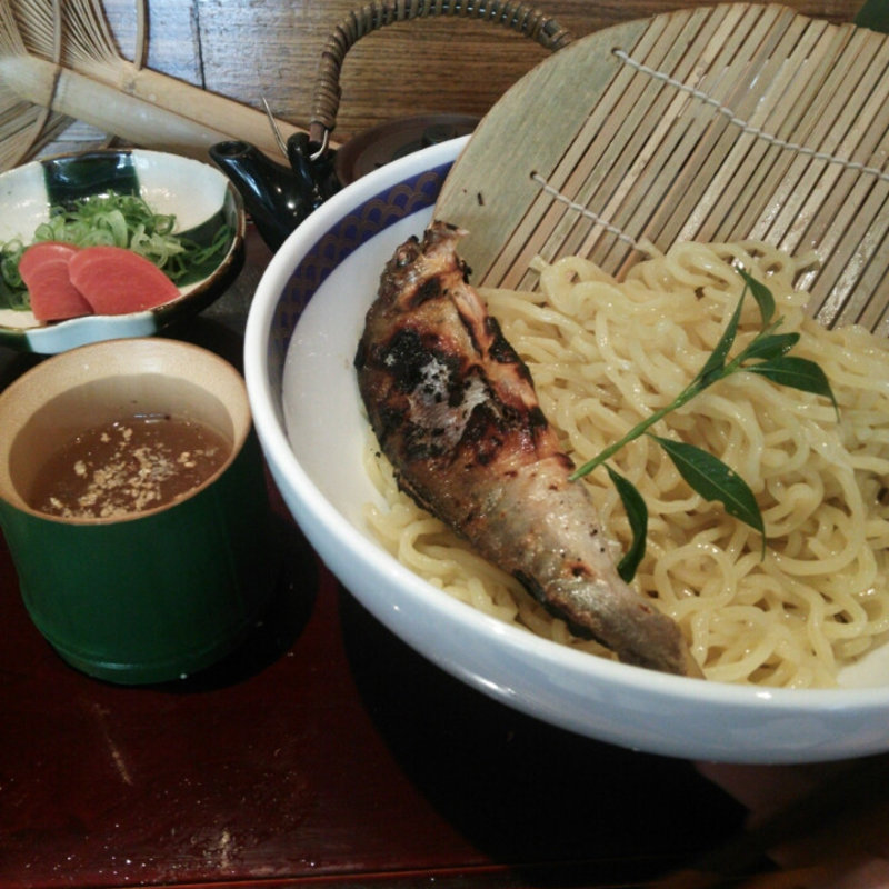 鮎涼らーめん(二子玉川　鮎ラーメン)