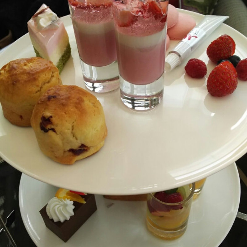 桜アフタヌーンティー(東京マリオットホテル )