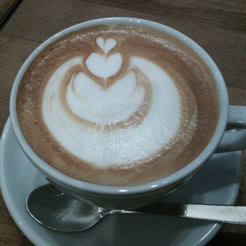 ヘーゼルナッツラテ(TOWER RECORDS CAFE 表参道店)