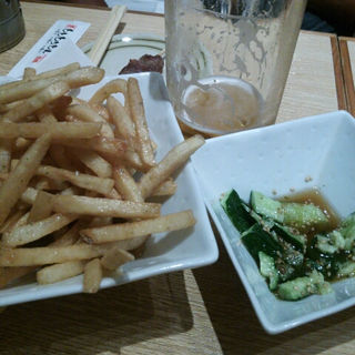 アンチョビポテト(渋谷っ子居酒屋 とととりとん)