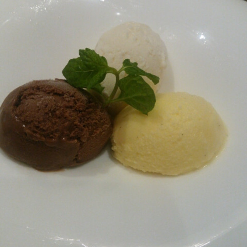 アイス三種盛り(SO CAFE)