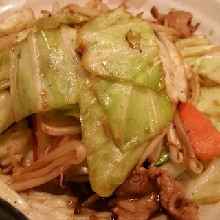 野菜炒め定食(普通の食堂いわま)