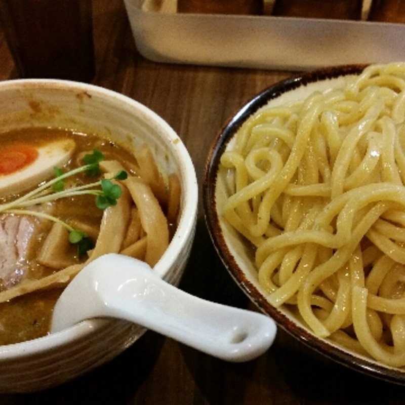 特製カレーつけ麺　大盛り(つけめん 恵那く)