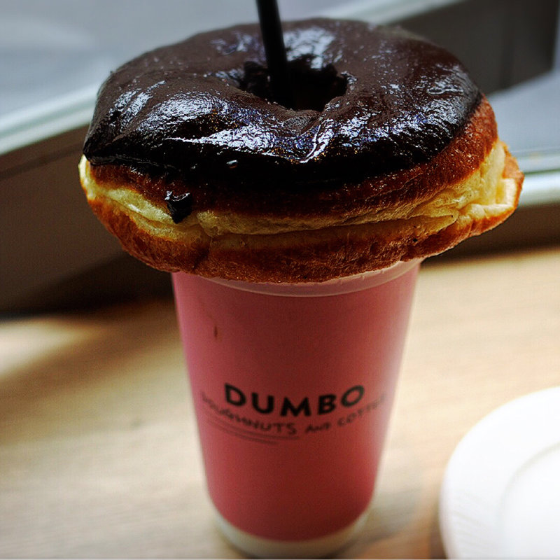 Salted Chocolate Caramel(Dumbo Doughnuts and Coffee)