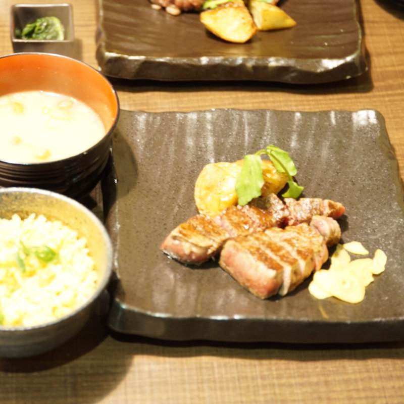 特撰黒毛和牛ヒレコース(鉄板Diner JAKEN 池袋本店)