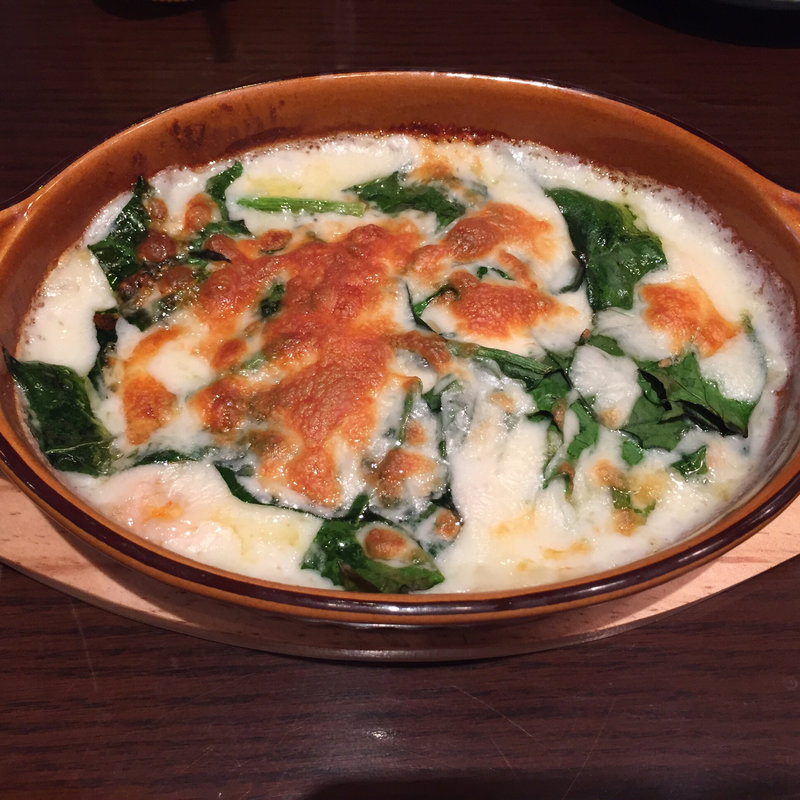 ホウレンソウと海老のグラタン ランチセット(フェリーチェ （Felice）)