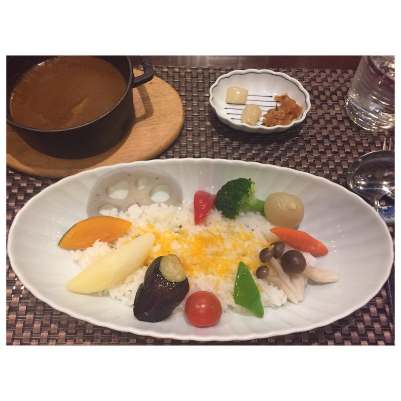 欧風野菜カレー(銀座咖喱堂 銀座コア店)