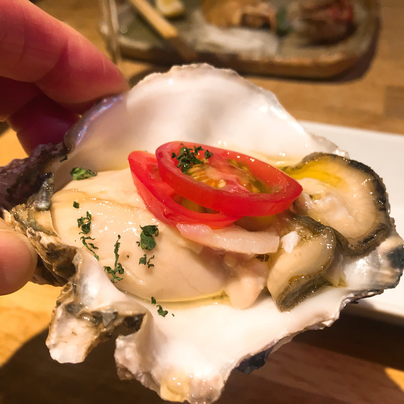 三陸大橋渡産真牡蠣(歩路庵 中目黒 （ポジアン）)