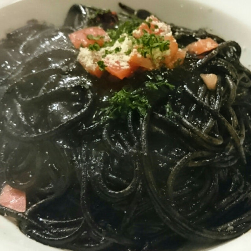 濃厚！イカスミのスパゲッティ(イタリア食堂 Ｑ．Ｔ．８)