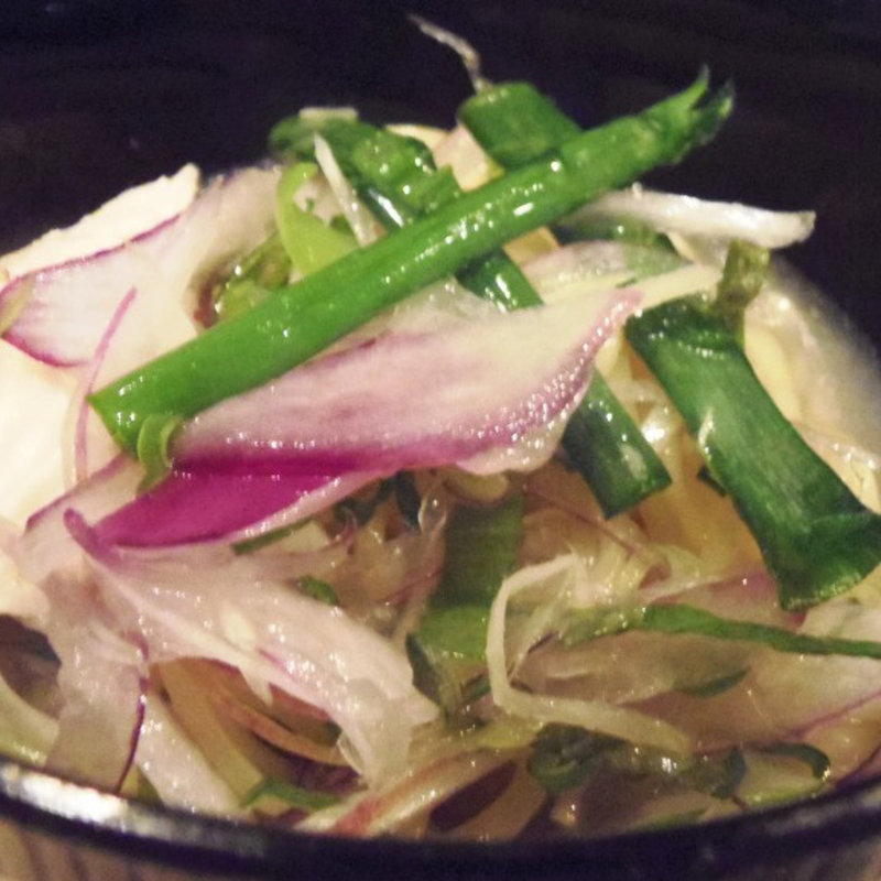 ガラスープのラーメン(炭焼きBAR 心 梅田東通り店)