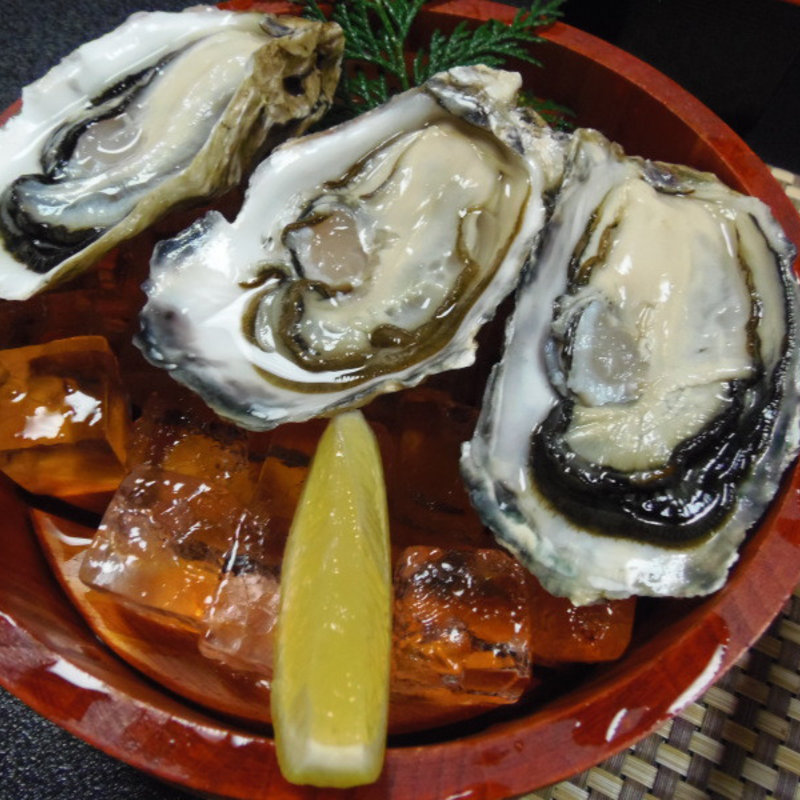 的矢かきづくしにさらに牡蠣の大陶板焼き付き満足プラン(いかだ荘 山上 （いかだそう さんじょう）)
