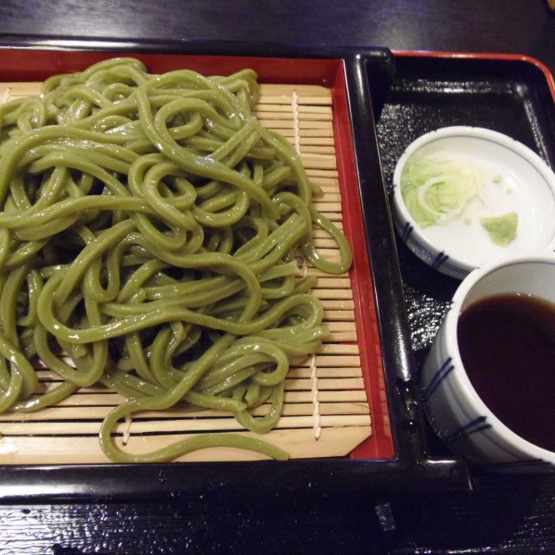 せいろ伊勢茶うどん(岩藤屋 )