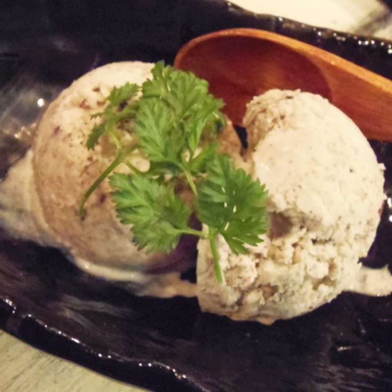 自家製オレオジェラート(炭焼きBAR 心 梅田東通り店)