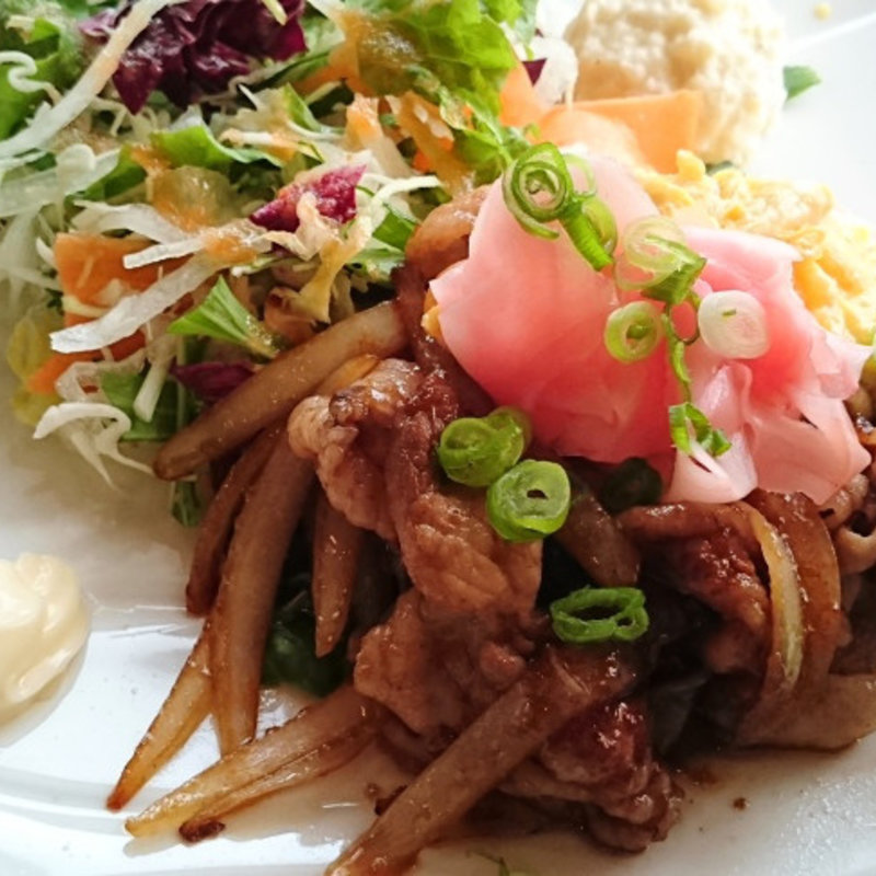 豚しょうが焼き 大(日本橋ビアホール)