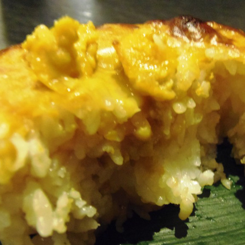 ウニ味噌焼きおにぎり(いけす酒場 活魚 梅田店 )