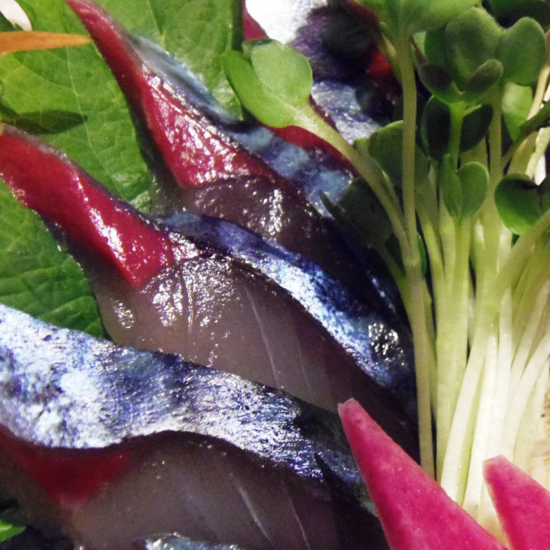 豊後さば姿造り(いけす酒場 活魚 梅田店 )