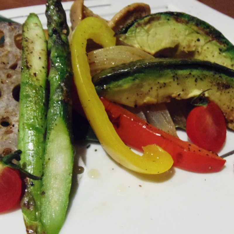 焼き野菜の盛り合わせ(鉄ペー )