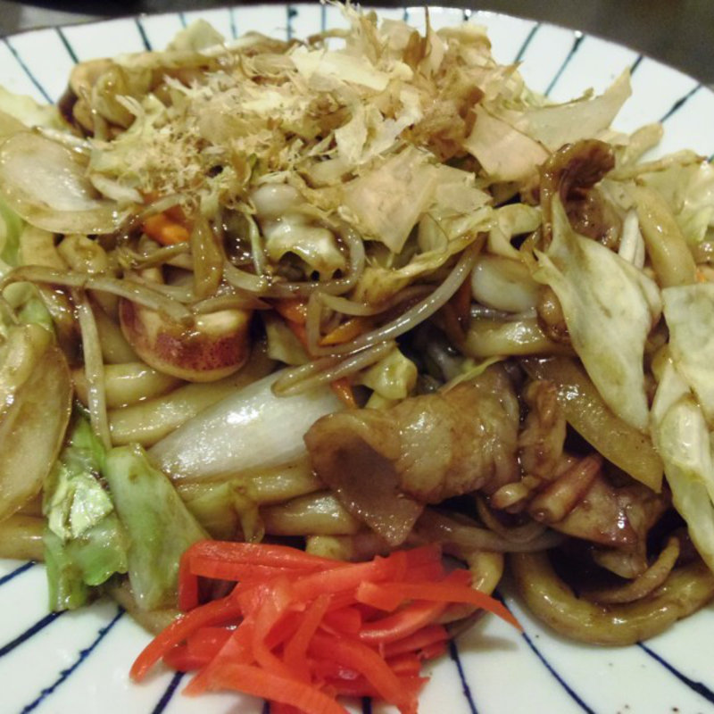 釜石真イカの絆焼うどん(お好み焼き いしん)