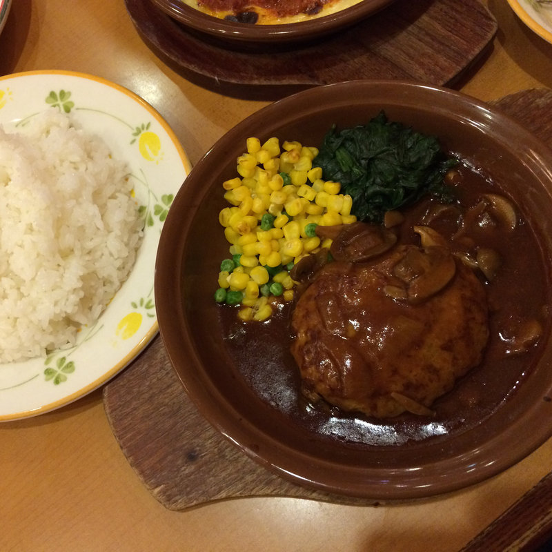 ハンバーグステーキ(サイゼリヤ 木場駅前店)