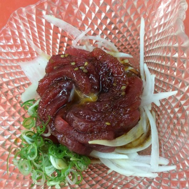 マグロユッケ(赤のれん)