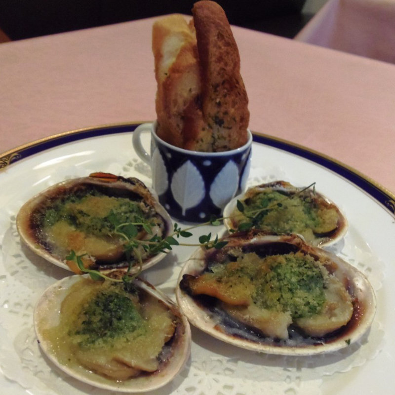 大アサリのオーブン焼き(アルハンブラ )