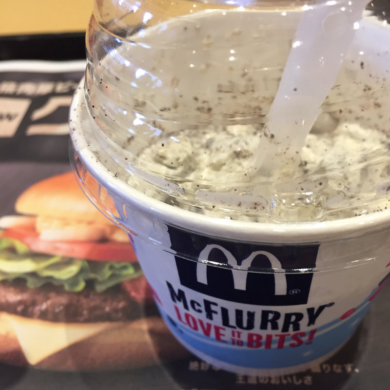 マックフルーリー オレオ(R)クッキー(マクドナルド 広島宇品店 )