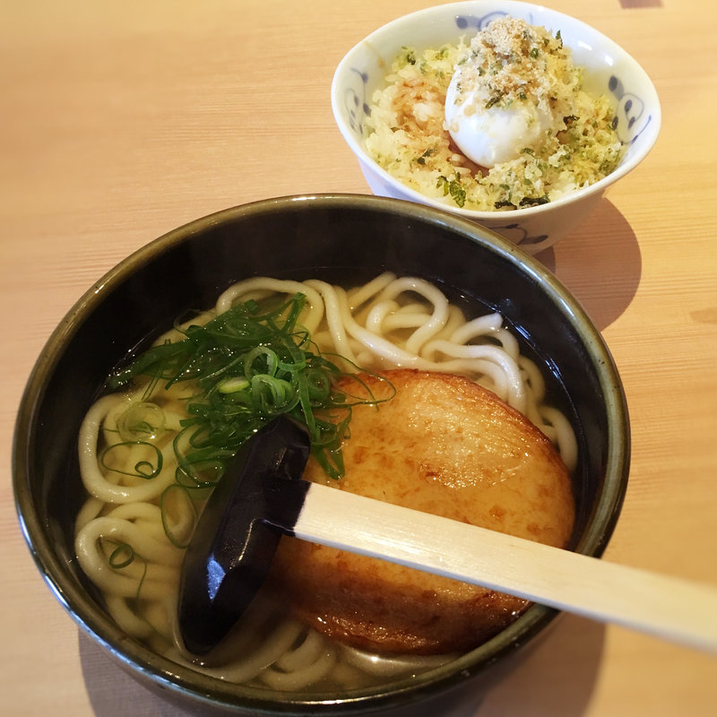バク玉ごはんセット(うどん居酒屋 粋 六本松店)