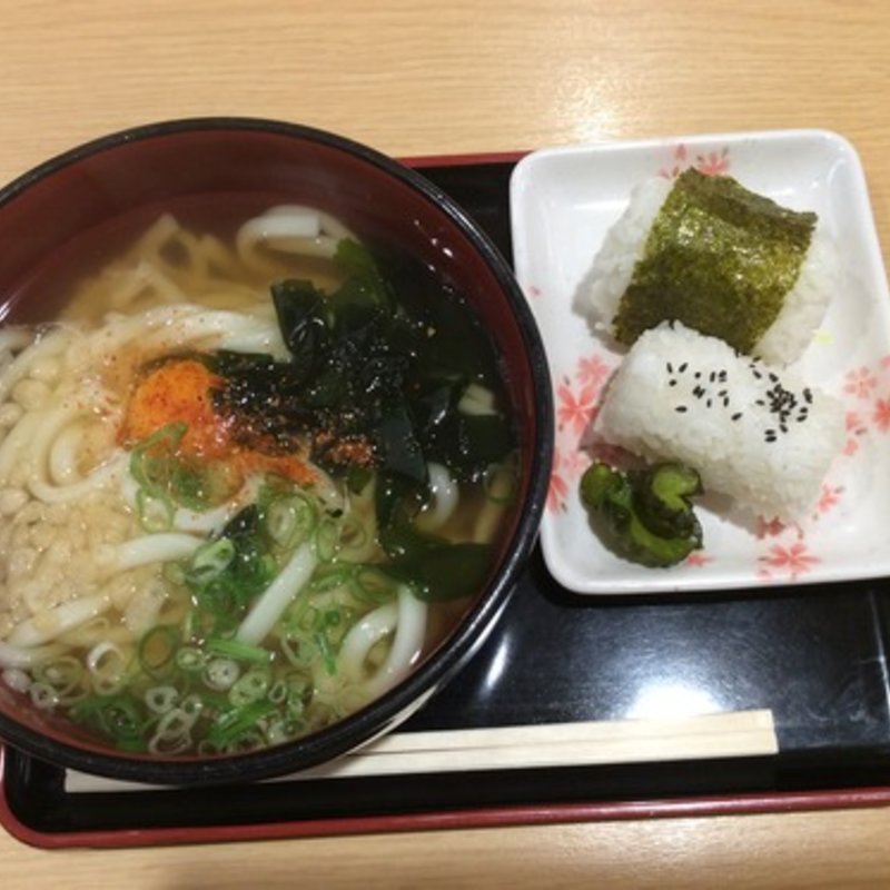 朝得うどん(湖水亭)