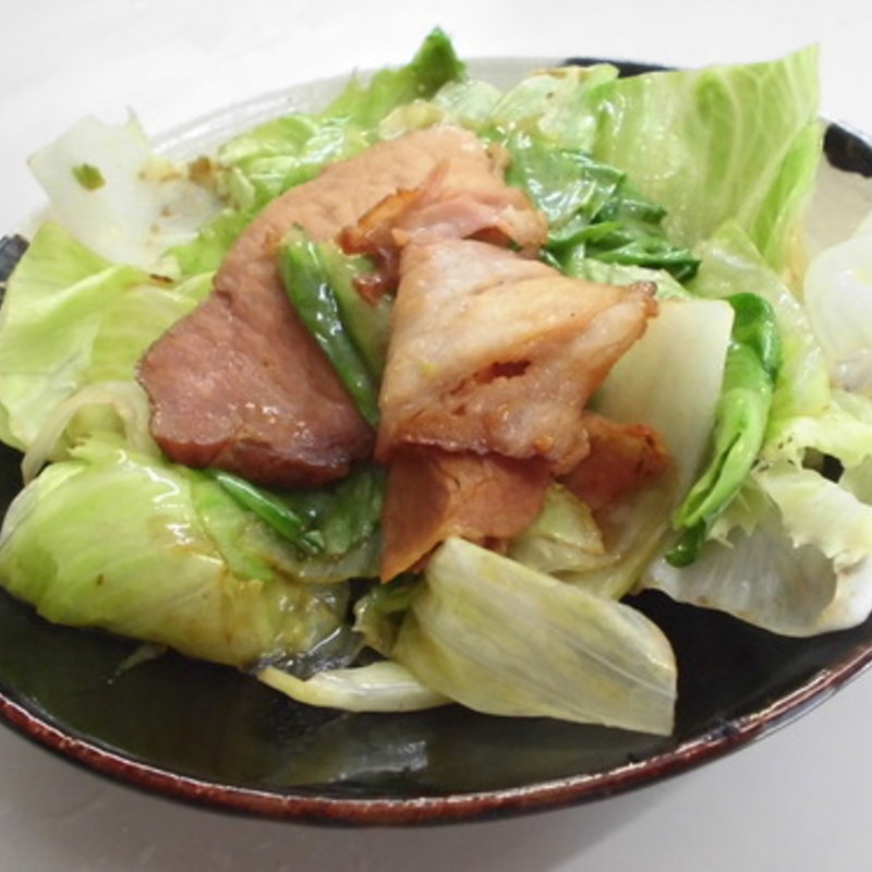 香ばしチャーシューとレタス炒め(きっちん )