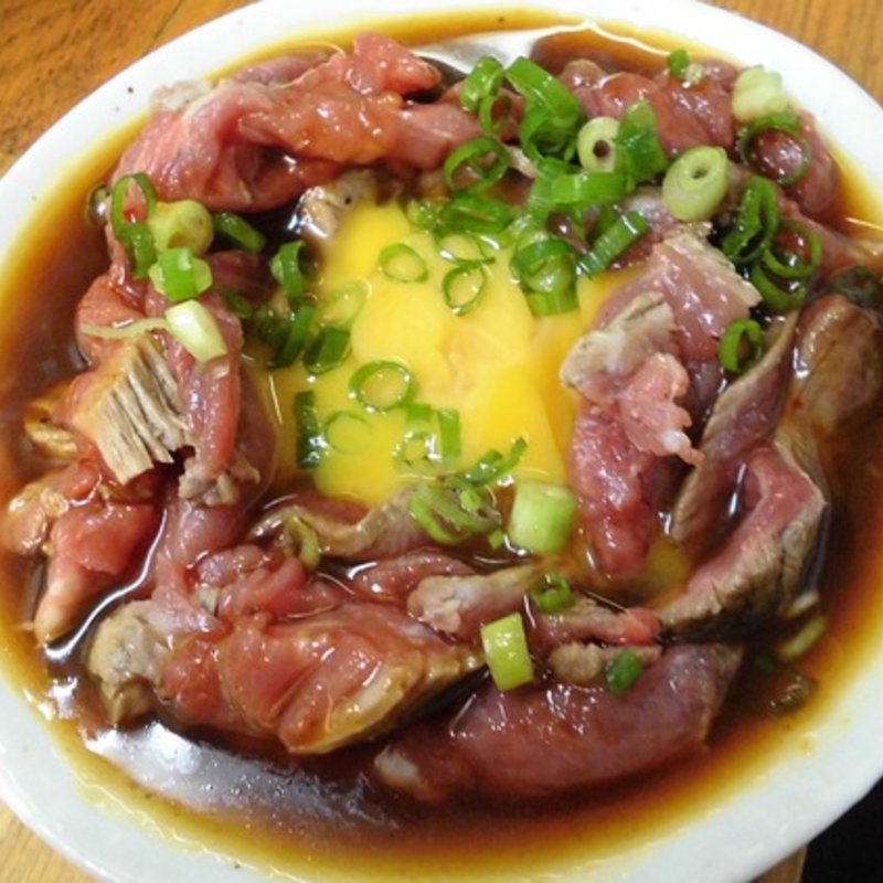 牛たたきユッケ風(立呑み きむらや)